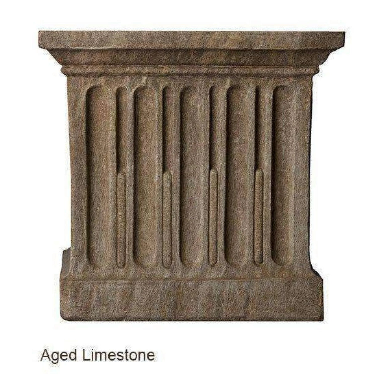 Alpine Stone Curved Leaf Bench A819713