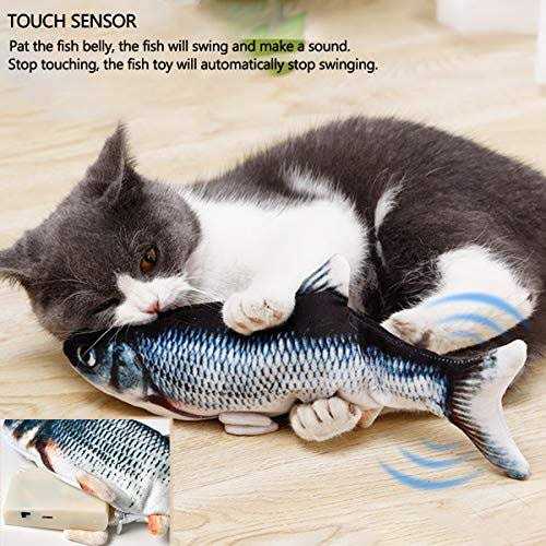 Electric Floppy Fish Cat Toy X588