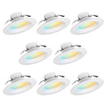 Tunable Smart Integrated Wi-Fi Dimmable LED Recessed Retrofit Trim Ceiling Light Y60769