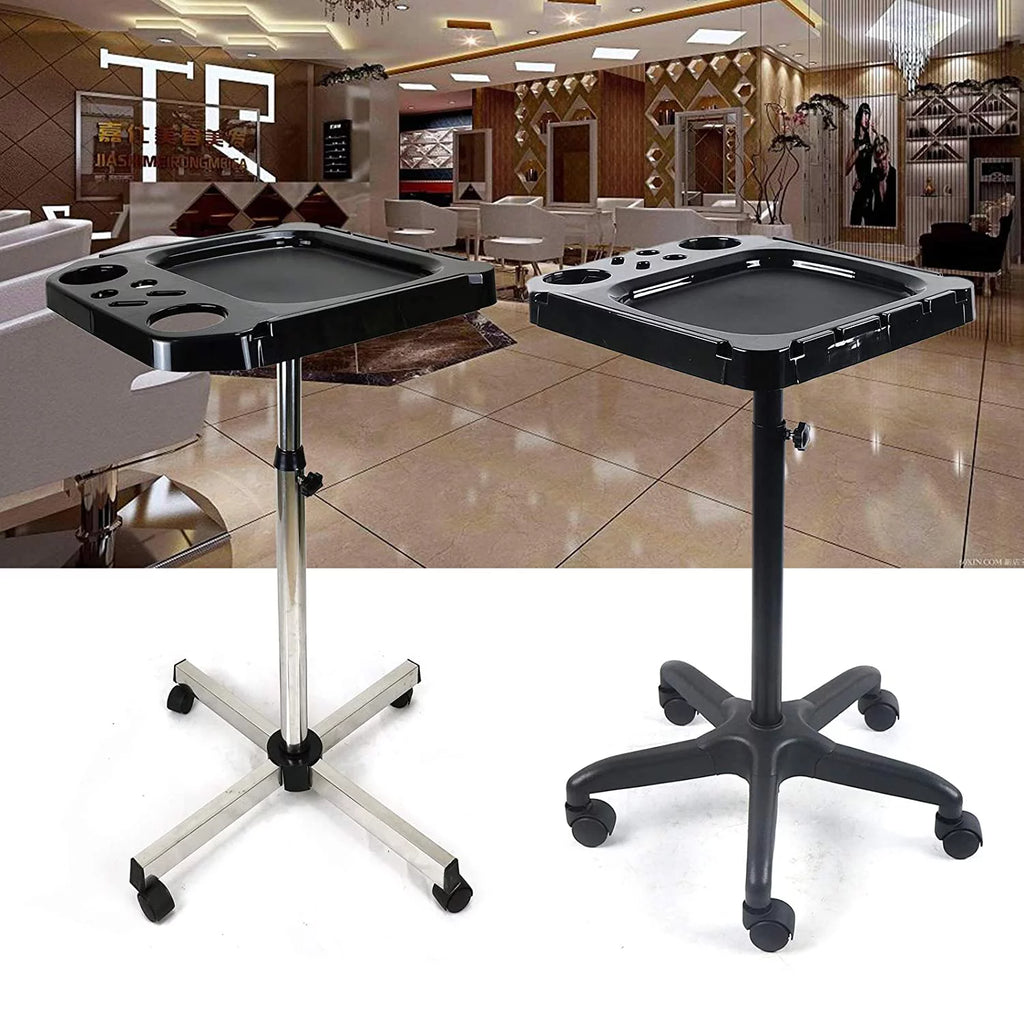 Black Adjustable Height Storage Cart A94408