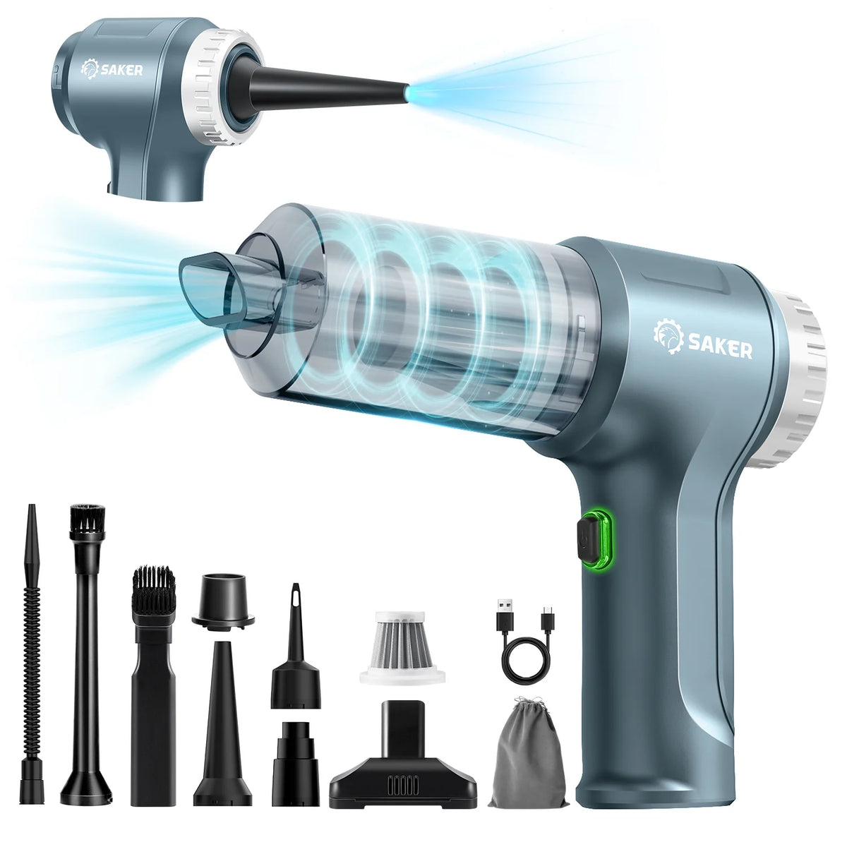 Handheld Vacuum Cleaner, 12000PA 3 in 1 Car Cleaning Kit E97770
