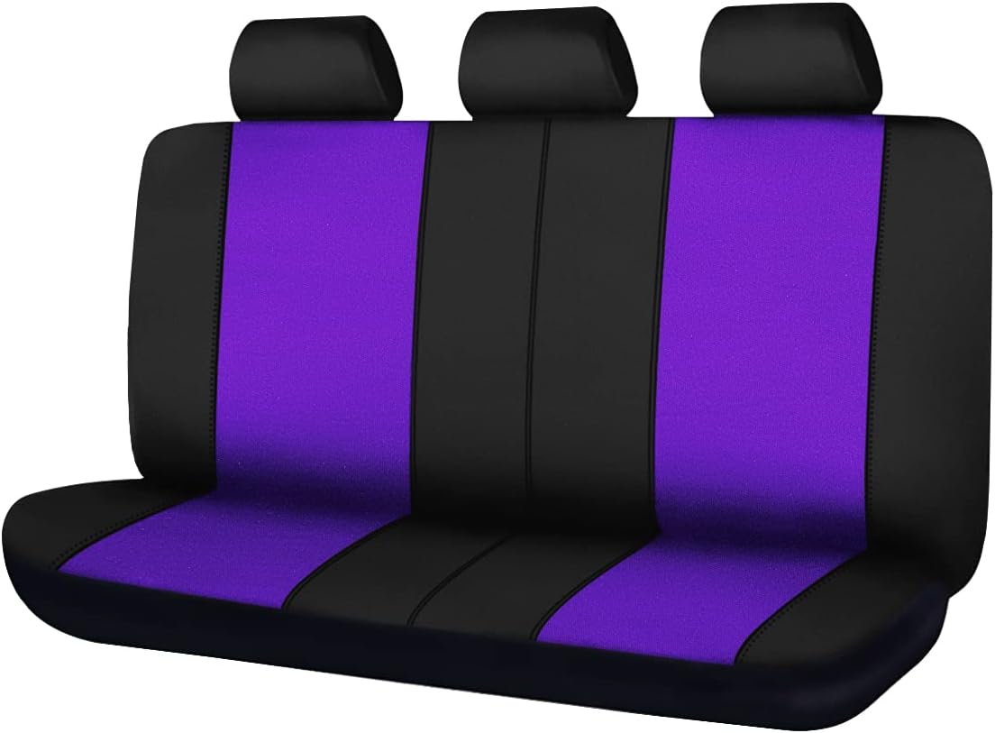 Rear Bench Car Seat Covers Split 40/60 50/50 60/40 Gray M792004