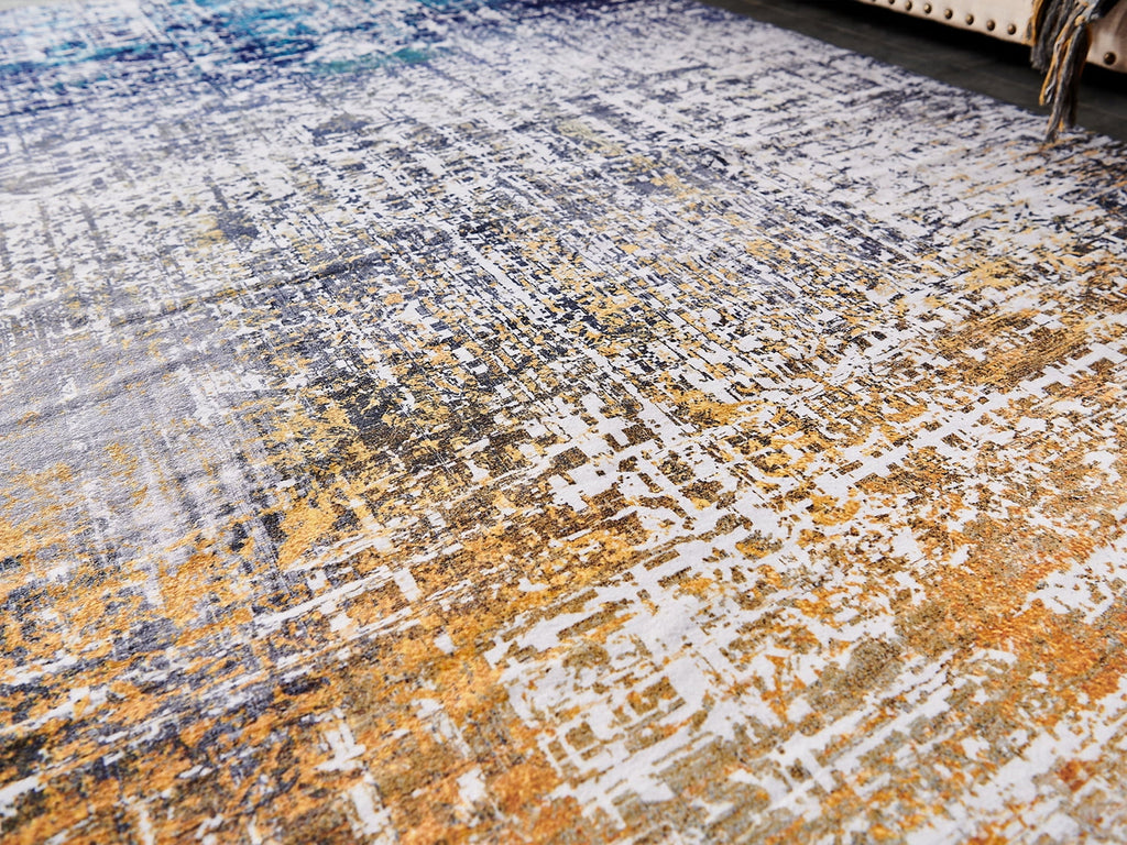 Abstract Design Area Rug U47874