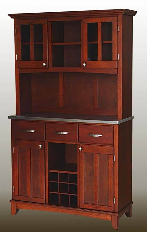 Cherry Hardwood Buffet Server W411