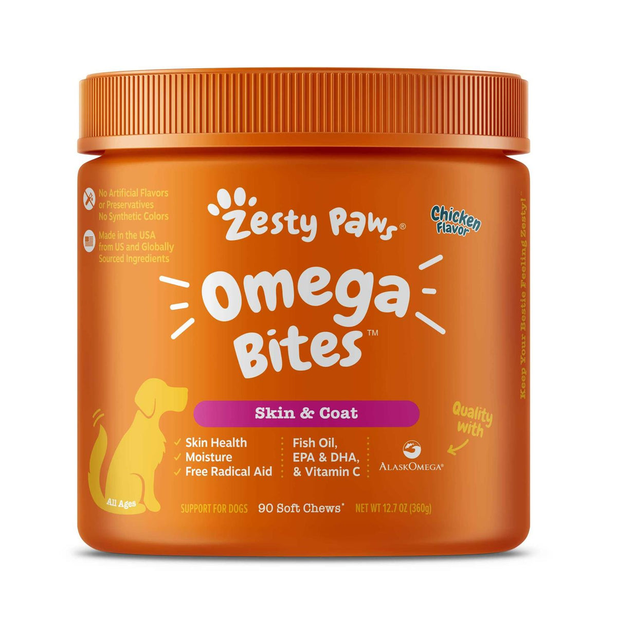 Omega Bites for Dogs Skin S89858