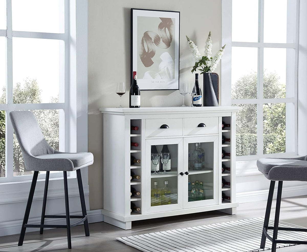 Charcoal Bar Cabinet Server Sideboard S9566