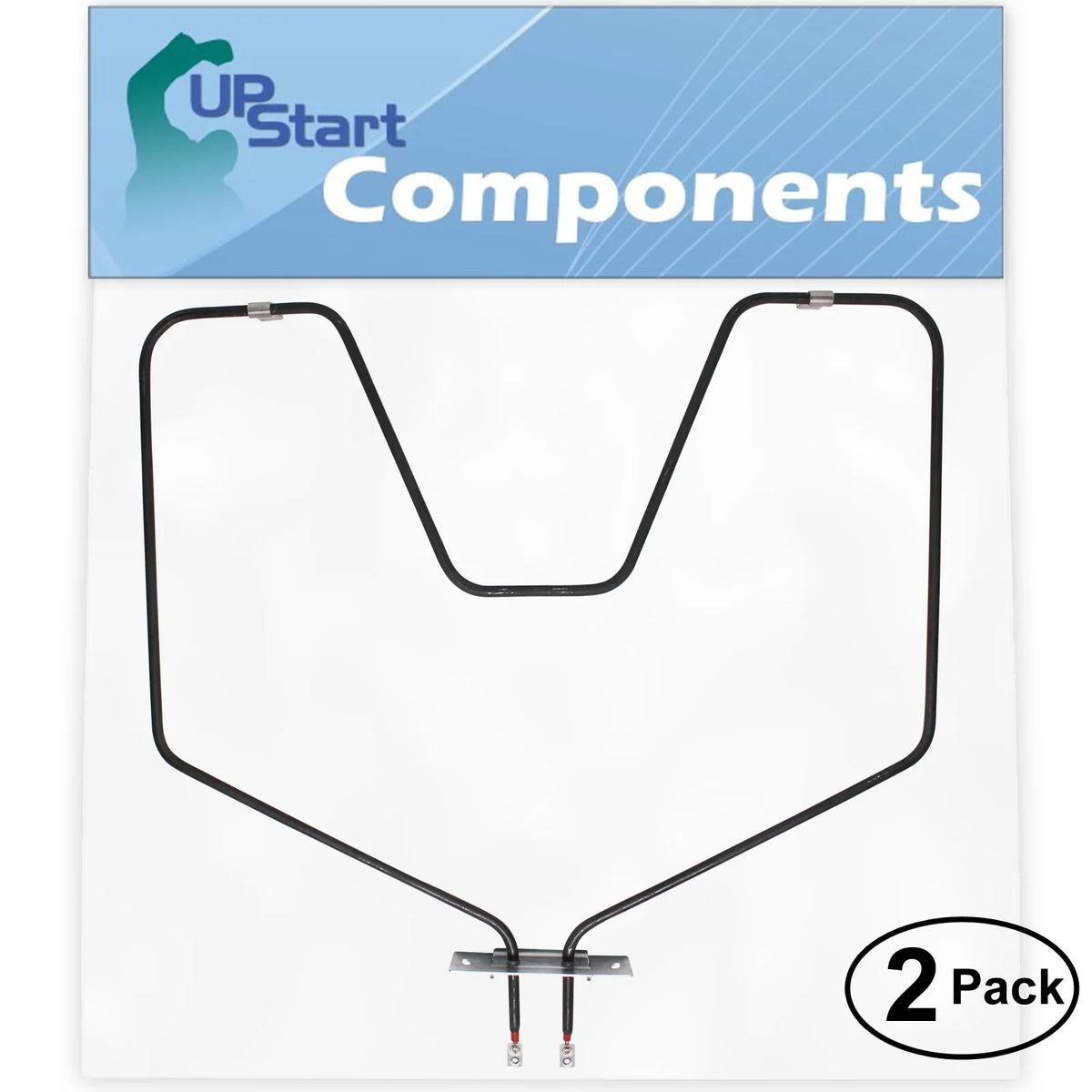 2-Pack Bake Element for General Electric Oven G21065