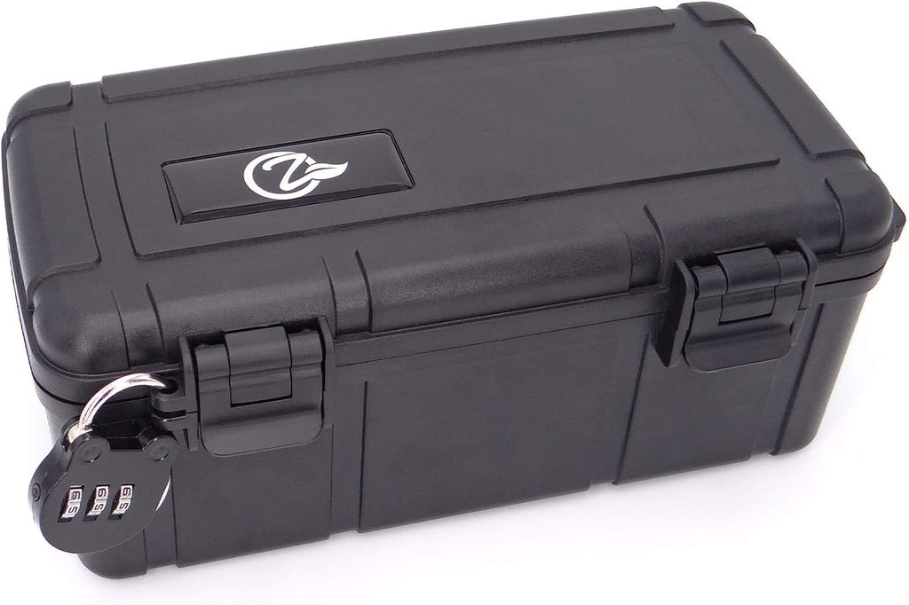 Black Storage Box with Easy Grip Handle ABS Plastic Pack of 2 Y45754