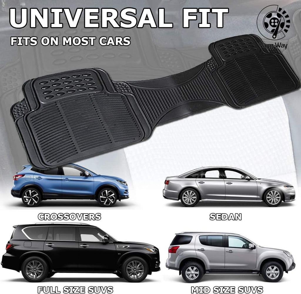 Black Rubber Car Floor Mat D545