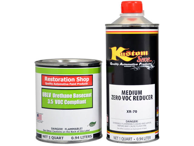 Transport Blue Low VOC Urethane Basecoat Car Auto Paint Kit F650538