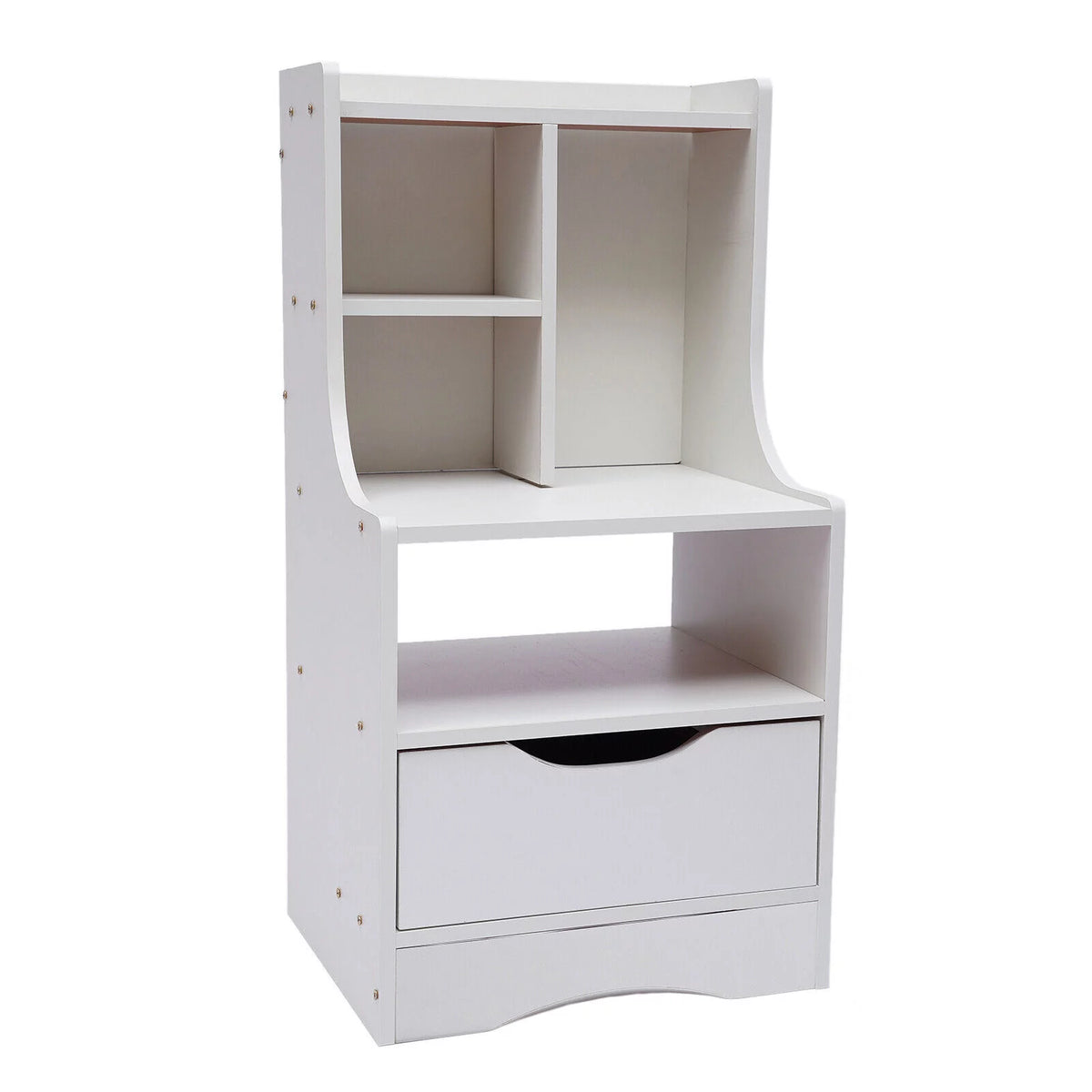 Wooden Nightstand with Drawer D105