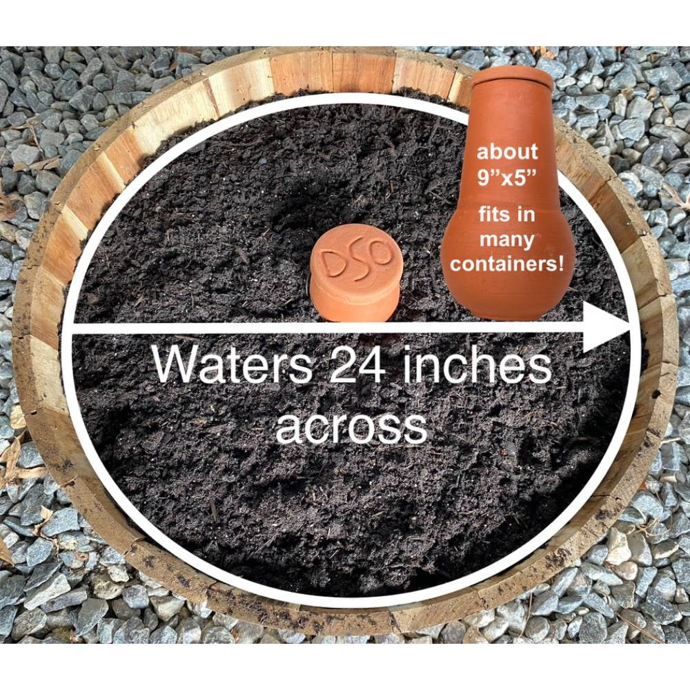 Terra Cotta Watering Pot, Medium, 1.5 Qt W956