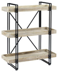 White Washed Natural Bookcase P72282