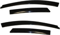 4-Piece Dark Smoke Side Window Deflector A47448