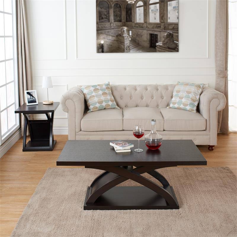 Espresso End Table X755