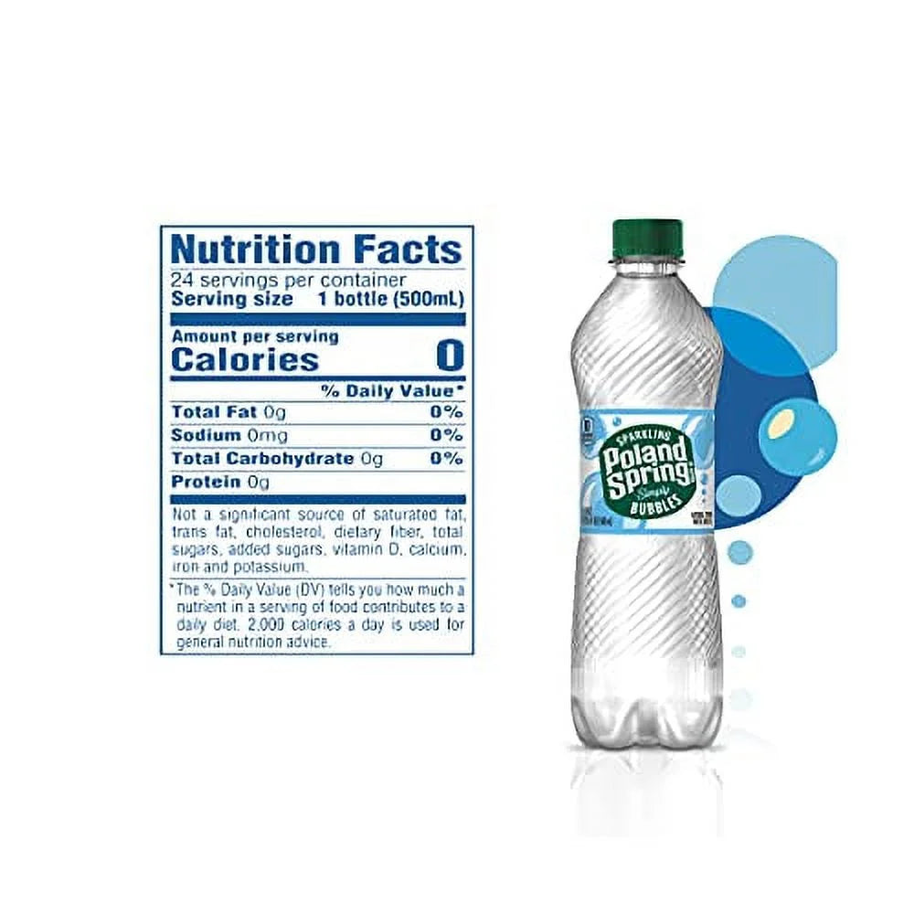 Sparkling Water 24 pk, 0.5 lt K211117