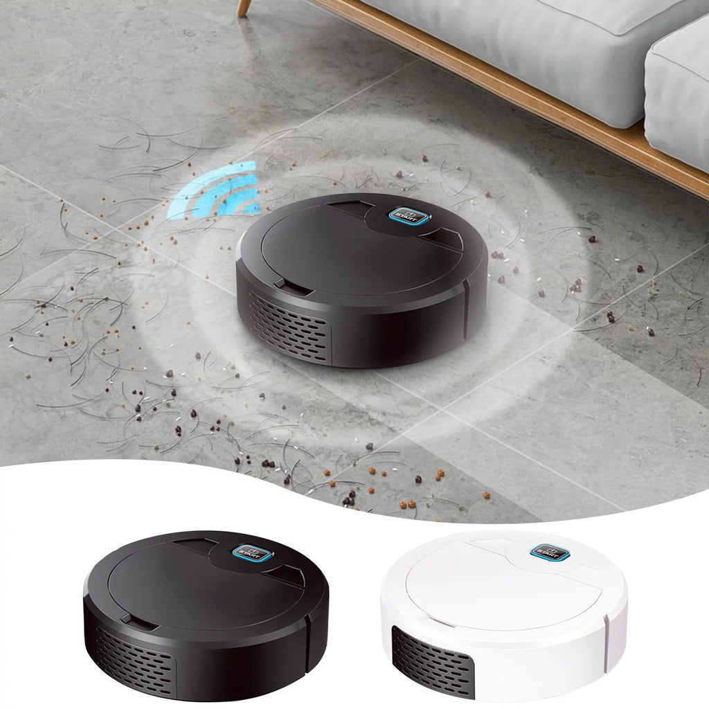 Black 3 In 1 Robotic Vacuum Cleaner M62980