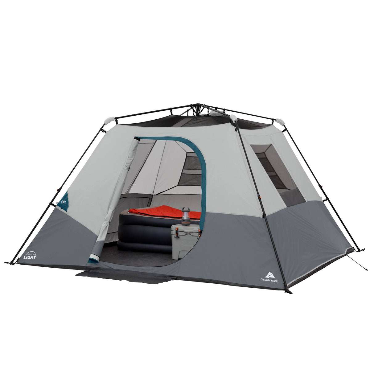 6-Person Instant Cabin Tent with LED Light V6980