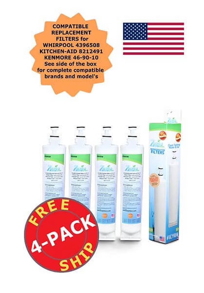 Refrigerator Water Filter, 4 Pack G2605