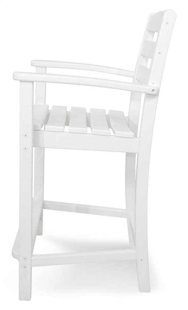 White Counter Arm Chair A667338