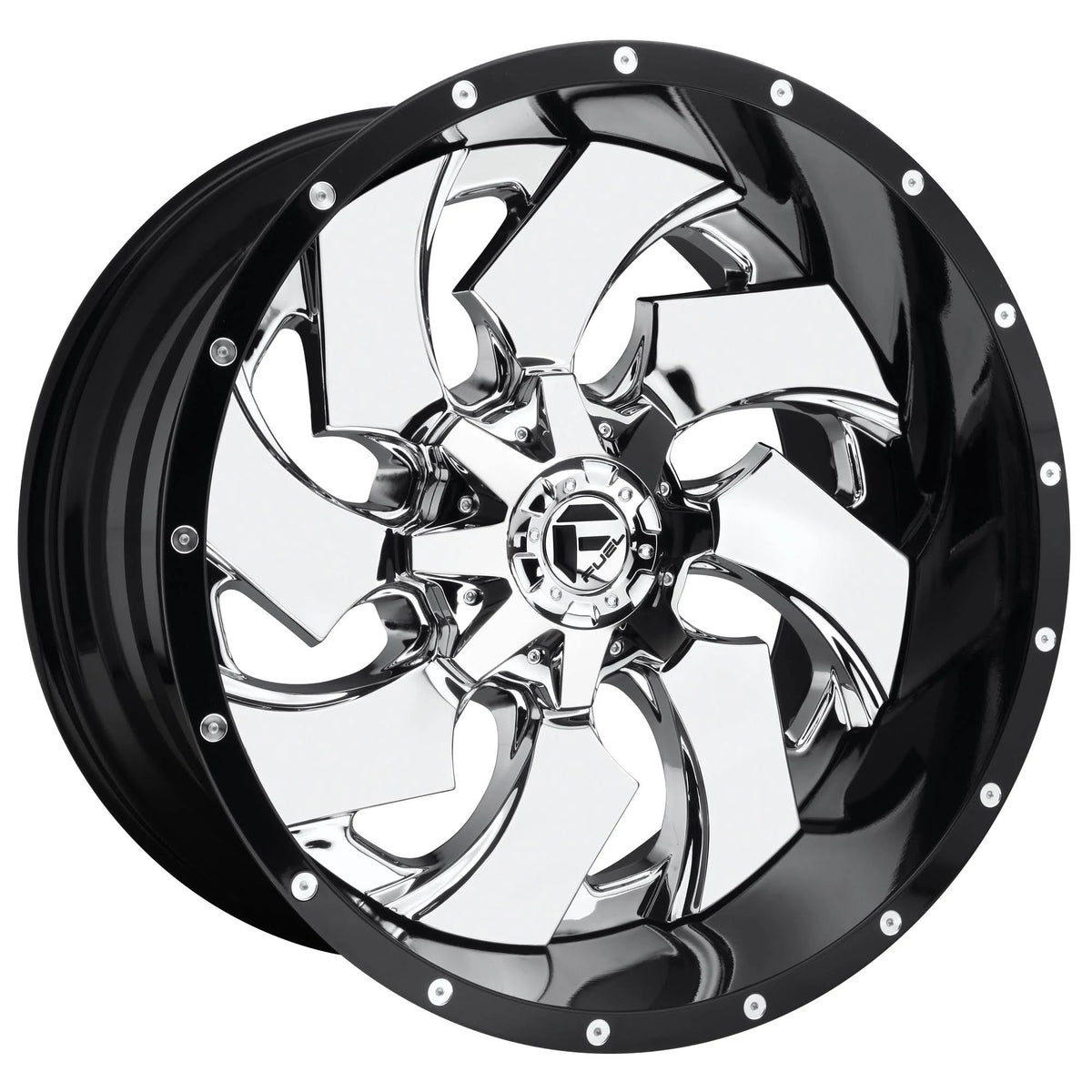 20x12 Chrome Wheel Fuel Cleaver -44 A29976