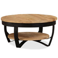 Solid Rough Mango Wood Coffee Table J9467