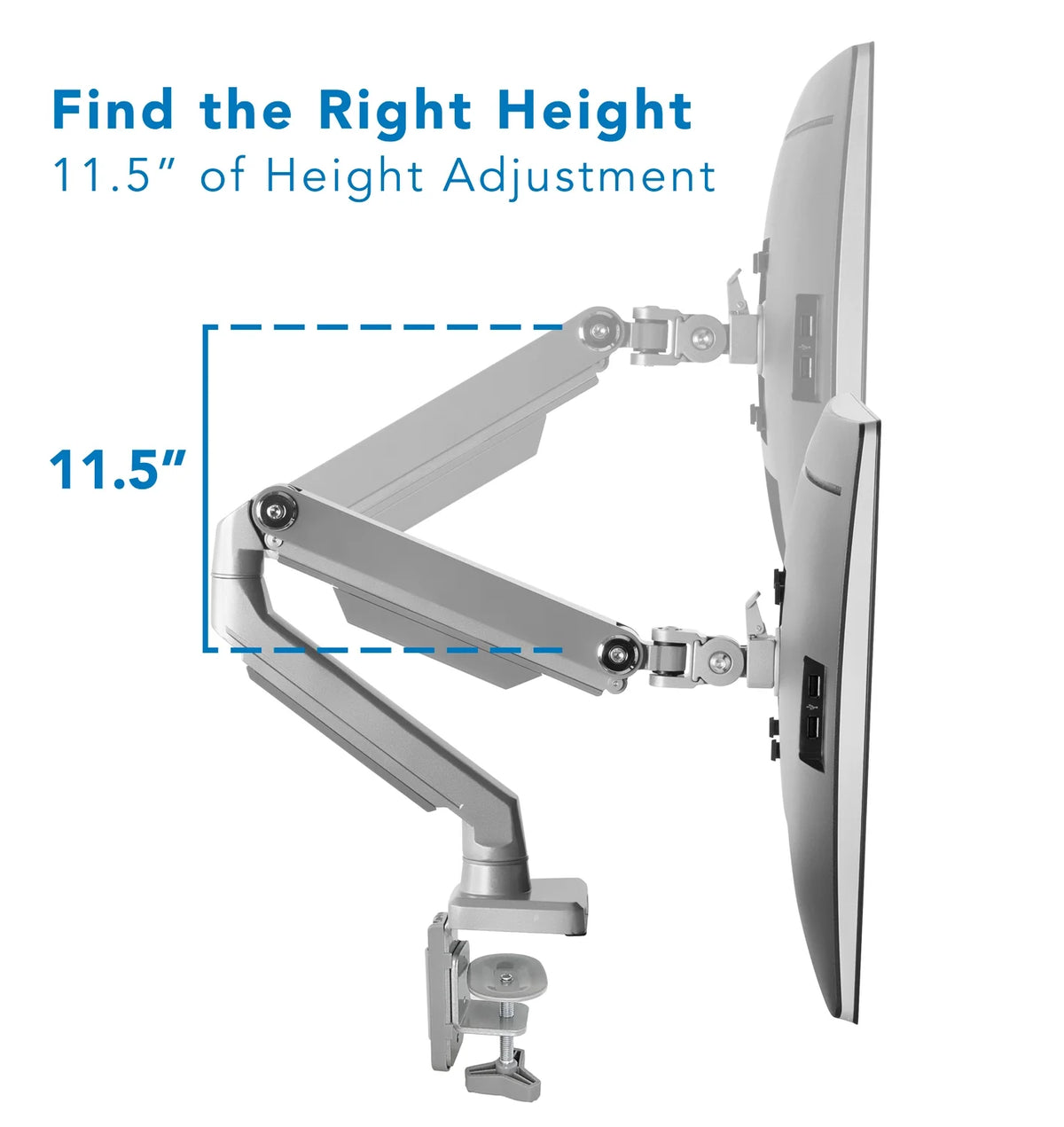Single Monitor Arm Mount for 24-32 Inch Screens P31640