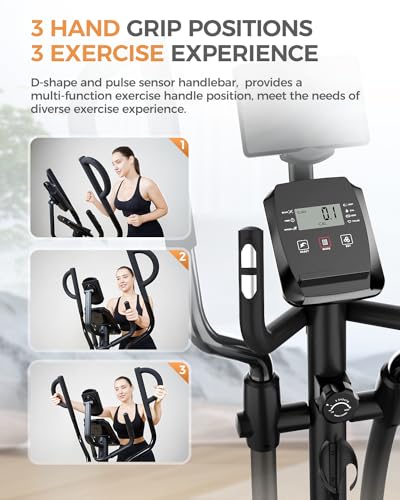 Elliptical Machine with 16-Level Resistance Magnetic Driving System F4146