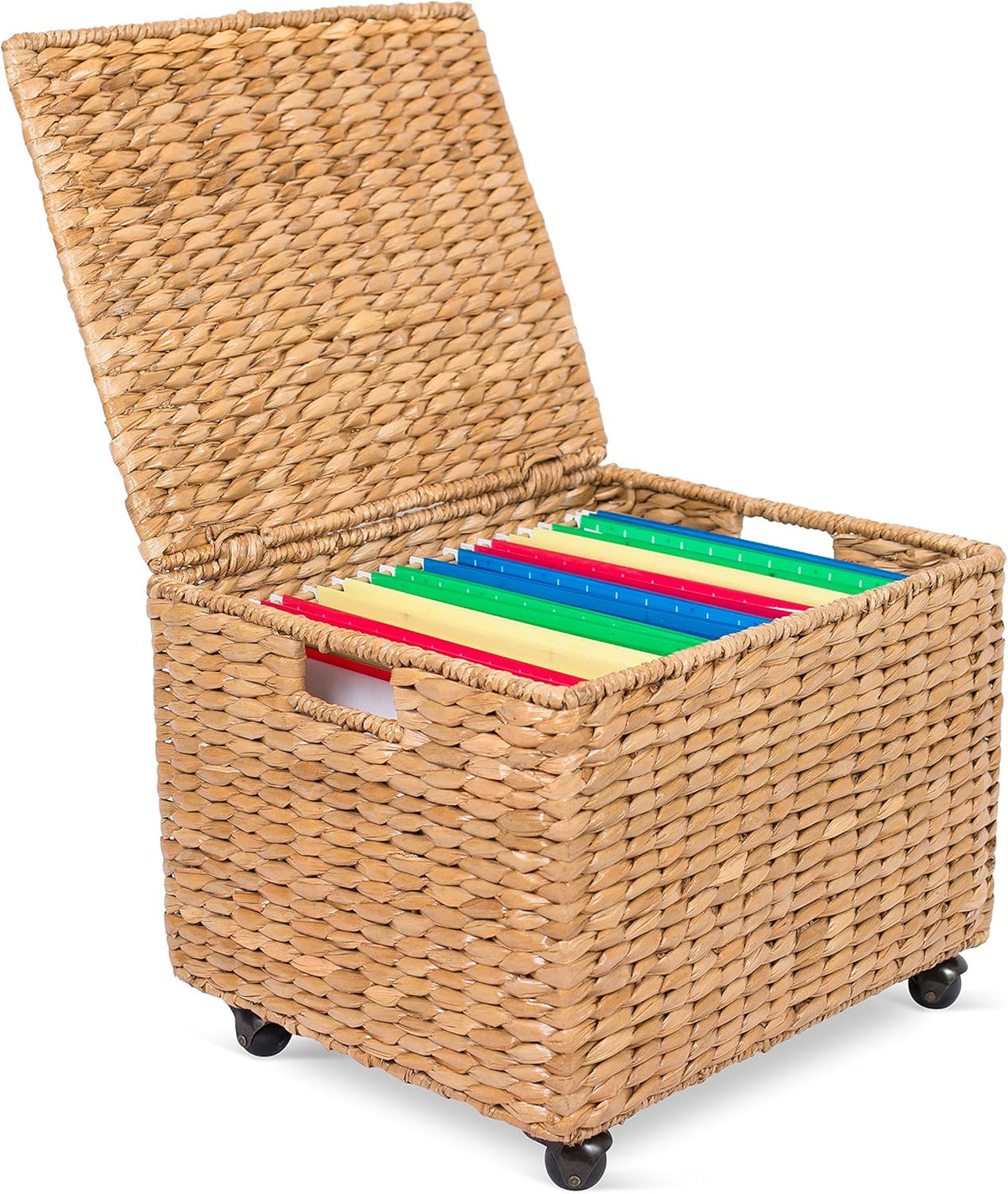 Seagrass Rolling File Cabinet Q976