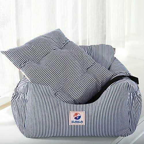 Dog Car Seat Pet Booster Seat with Storage Pocket S846955