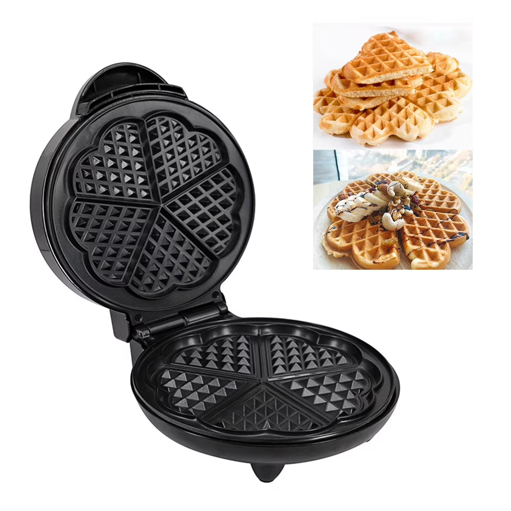 1000W Heart-Shaped Waffle Maker C11217
