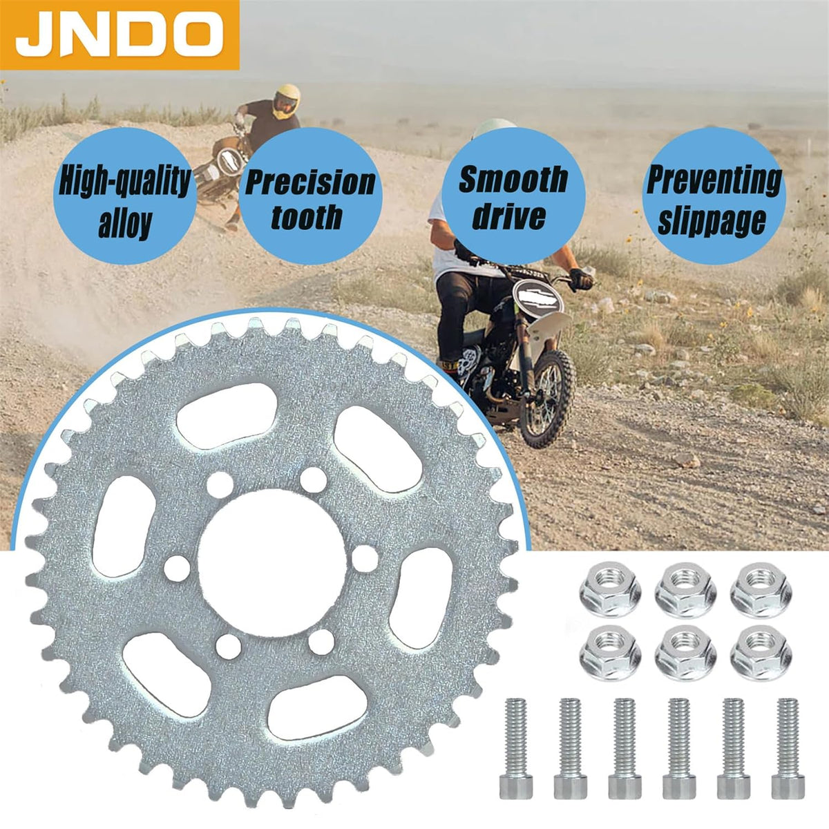 40 Teeth Rear Sprocket for Mini Bike Go Kart Y515138