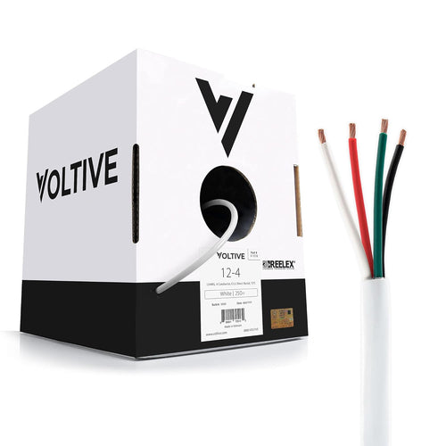 12 AWG 4 Conductor Oxygen-Free Copper Speaker Wire B661