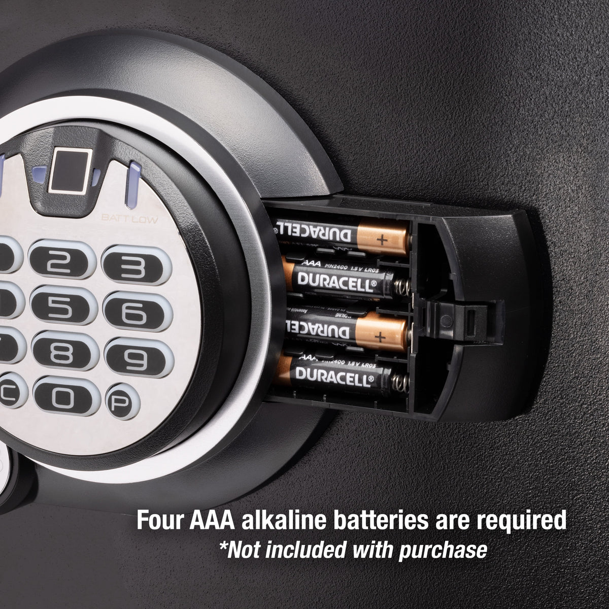 Fire-Resistant and Water-Resistant Safe with Fingerprint Biometric Lock, 1.23 Cu. ft. Q715