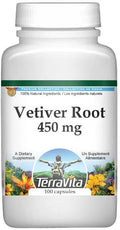 Vetiver Root 450 mg 100 Capsules Q9921