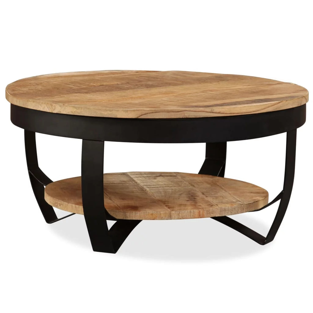 Solid Rough Mango Wood Coffee Table J9467