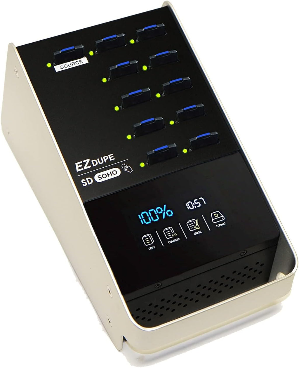SD Duplicator with Touch Screen for MicroSD SDHC SDXC Memory Card I67499