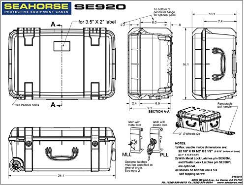 Protective Equipment Cases (Black) G396