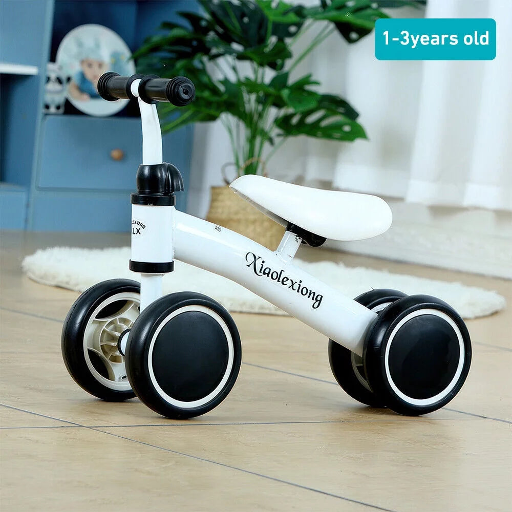 Baby Balance Bike 4 Wheels No Pedal A338248