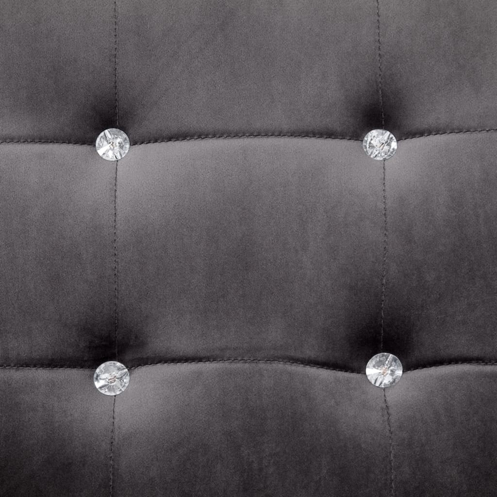 2-Seater Sofa Dark Gray T5959