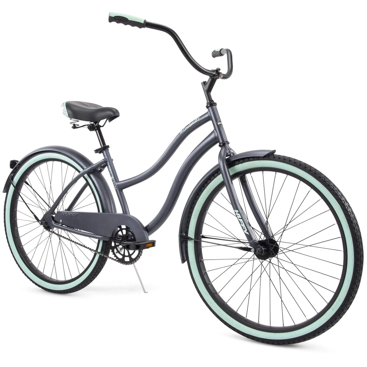 26 inch Gray Cruiser Bike J301