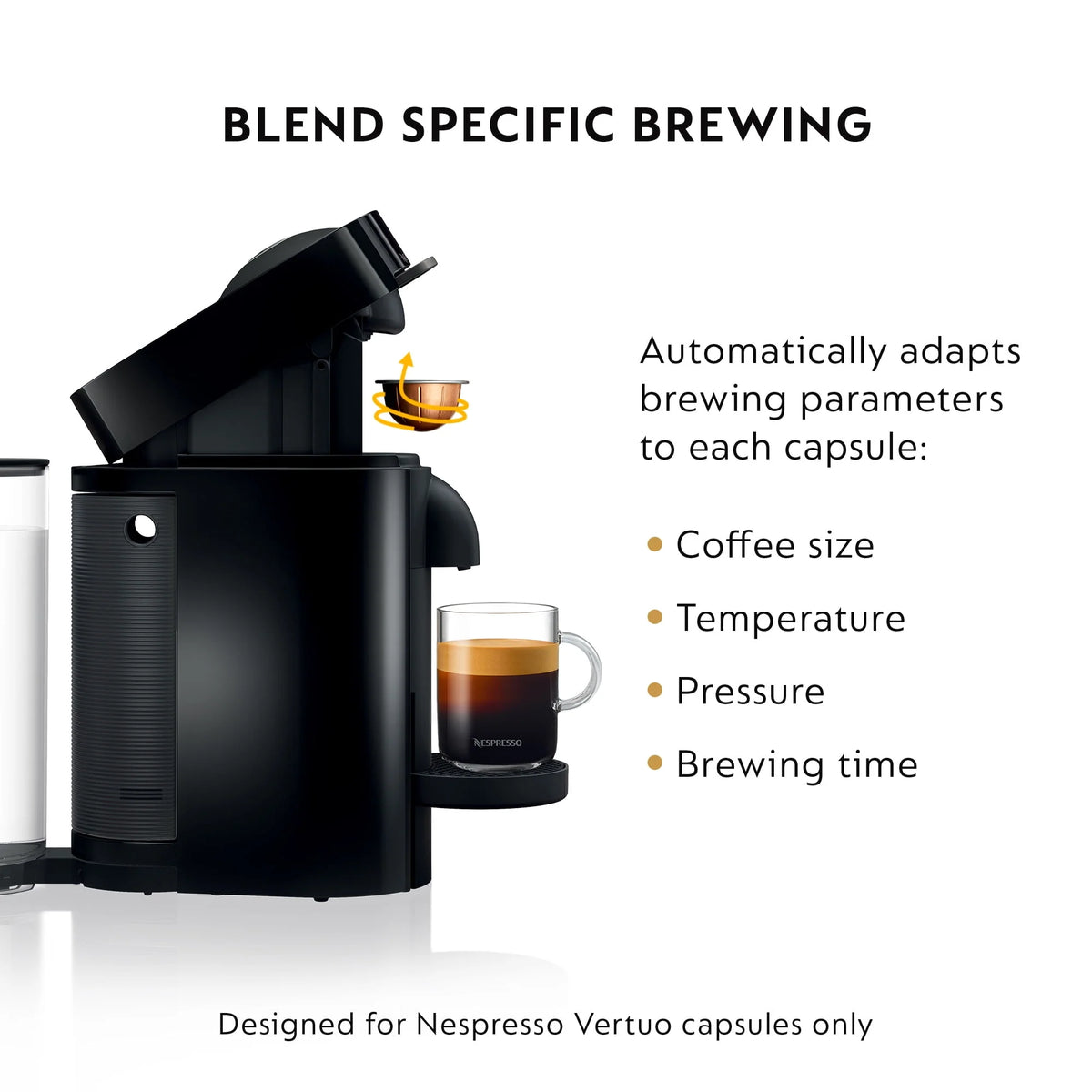 Black Coffee and Espresso Maker U17812