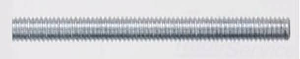 1/2-20 x 6 Threaded Rod Zinc Plated L371940