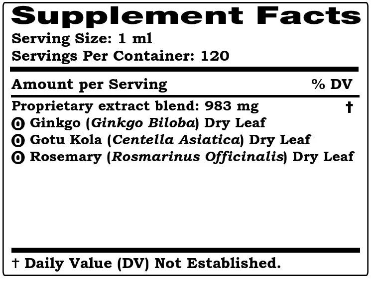 Organic Liquid Extract Tincture 4 Fl.Oz J42819