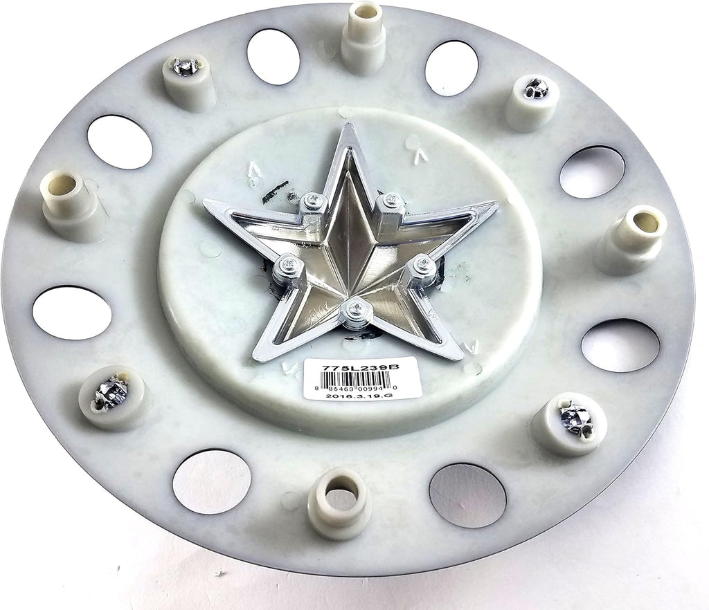 Matte Black Wheel Center Hub Caps X4336