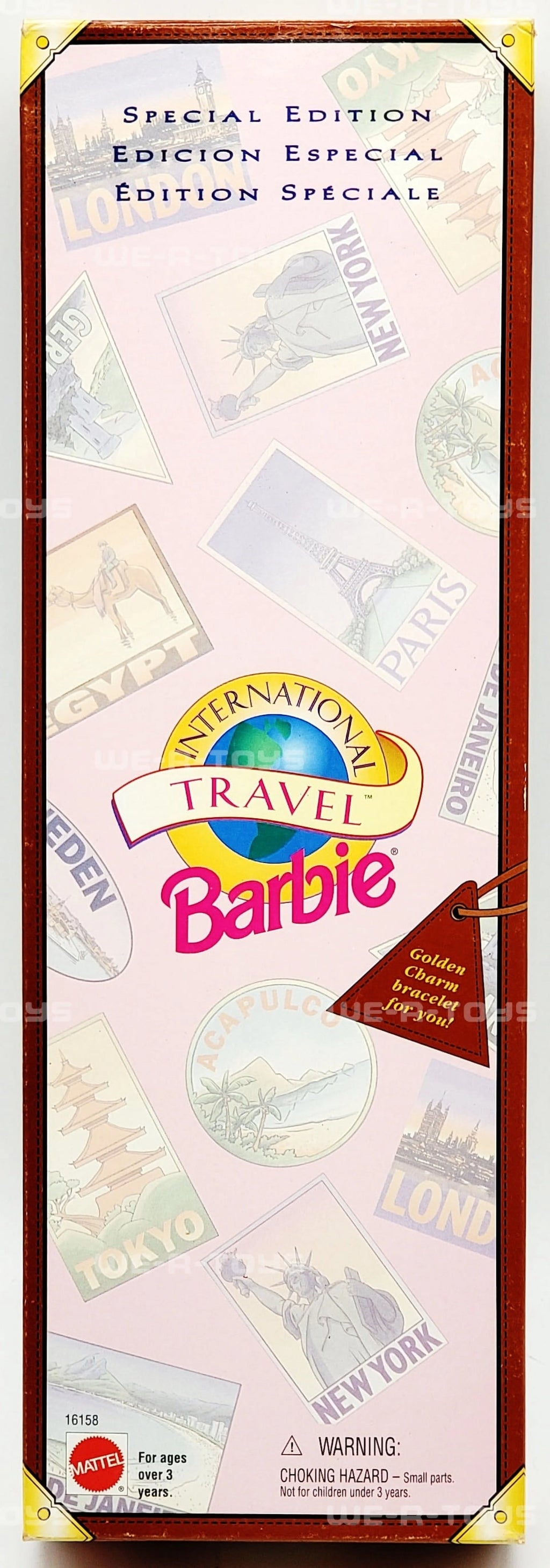 Barbie International Travel Doll Q9213