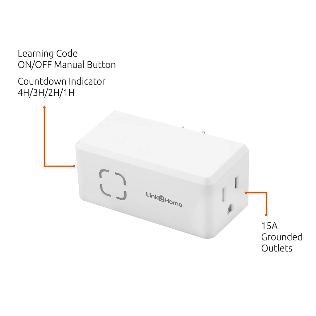 Wireless Remote Control Outlet Switch with Countdown Timer U89876