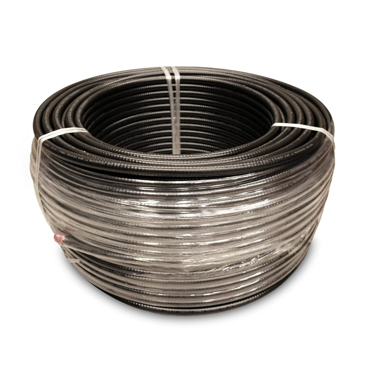 50-ohm N-Male to N-Male Black Coax Cable 60ft Q644