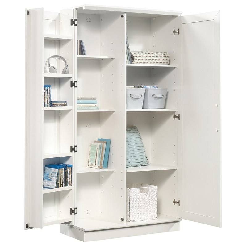 White Storage Cabinet V7439