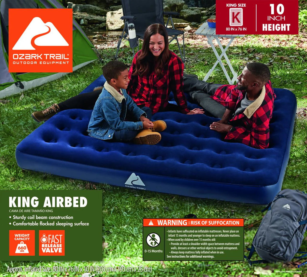 Air Mattress Queen 10 with Antimicrobial Coating P5272